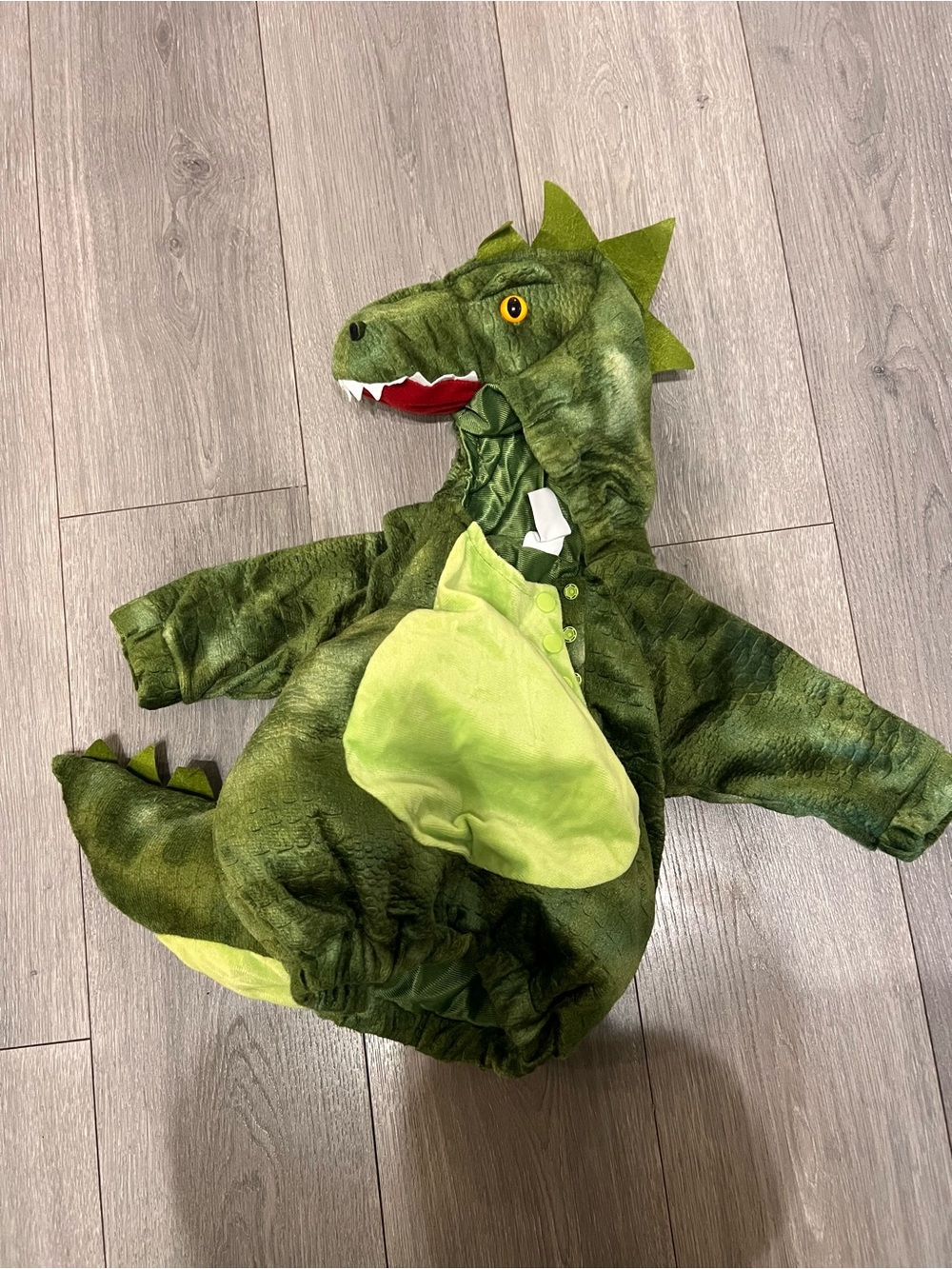 Green Dinosaur Costume for Baby 0-6 month